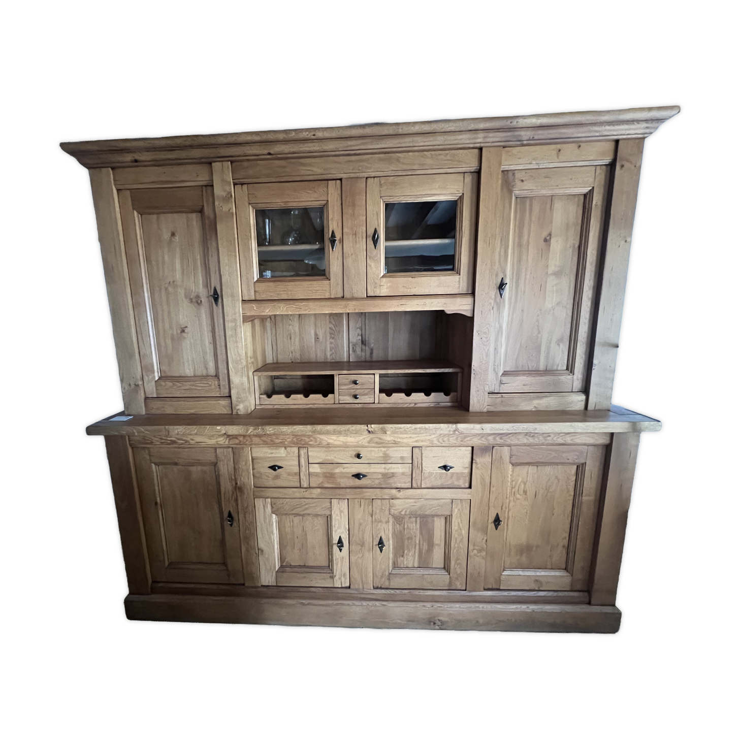 Solid oak sideboard