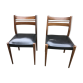 Paire de chaises scandinaves