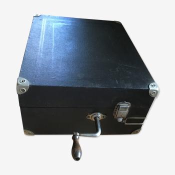 Gramophone phonograph portable suitcase