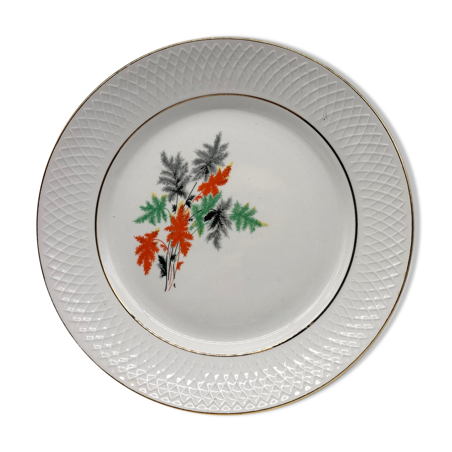 Round serving dish Orchies Moulin des Loups