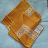 Set of five mestizo napkins