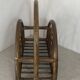 Bamboo and rattan magazine rack