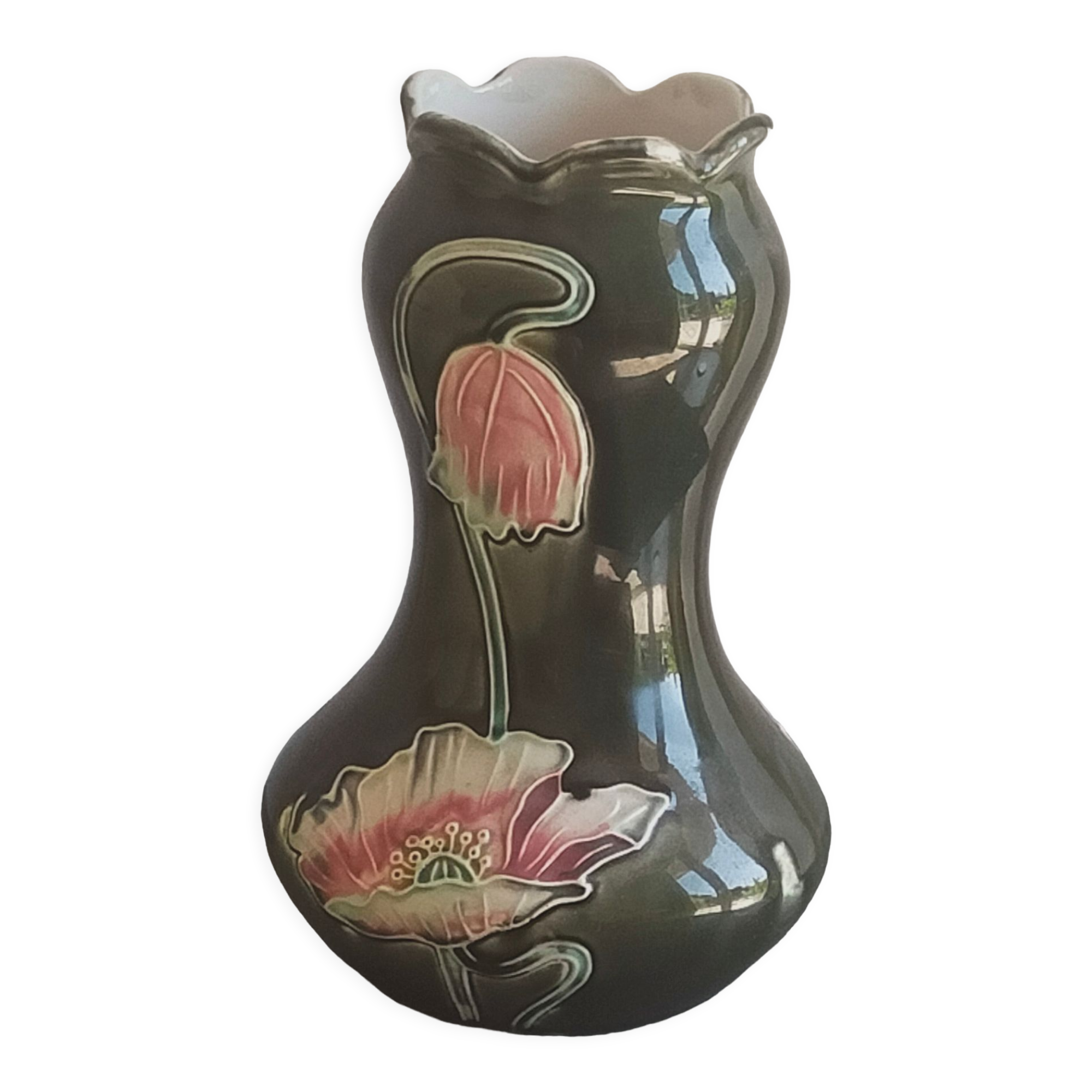Gustave de Bruyn slip vase