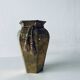 Indian hexagonal brass vase