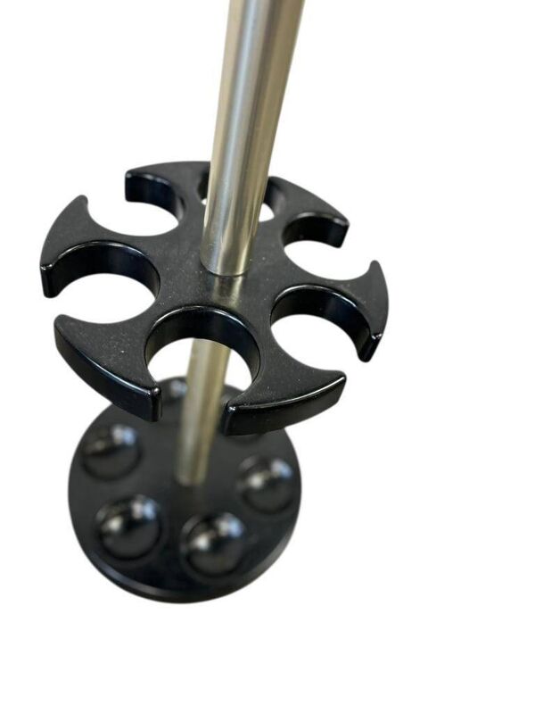 Porte-manteau vintage space age sur pied / porte-manteau de sol