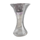 Cylindrical glass vase