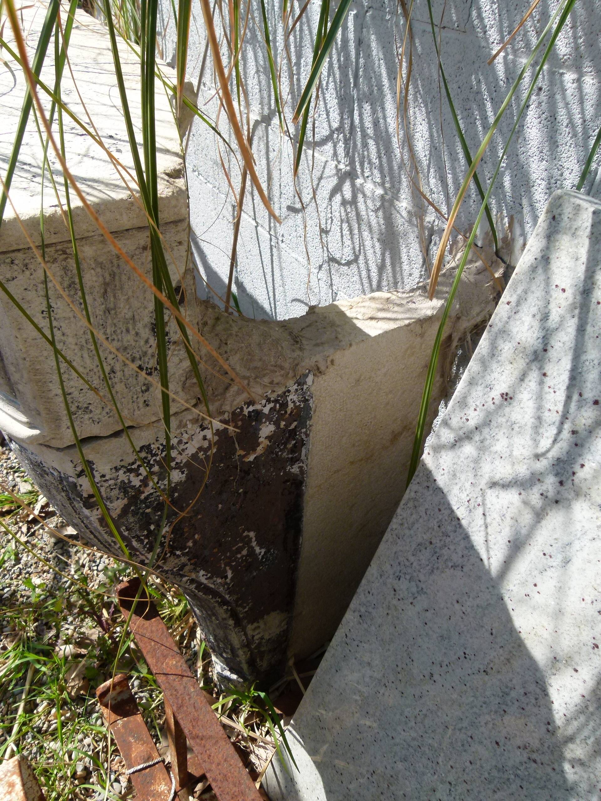 18th century stone fireplace