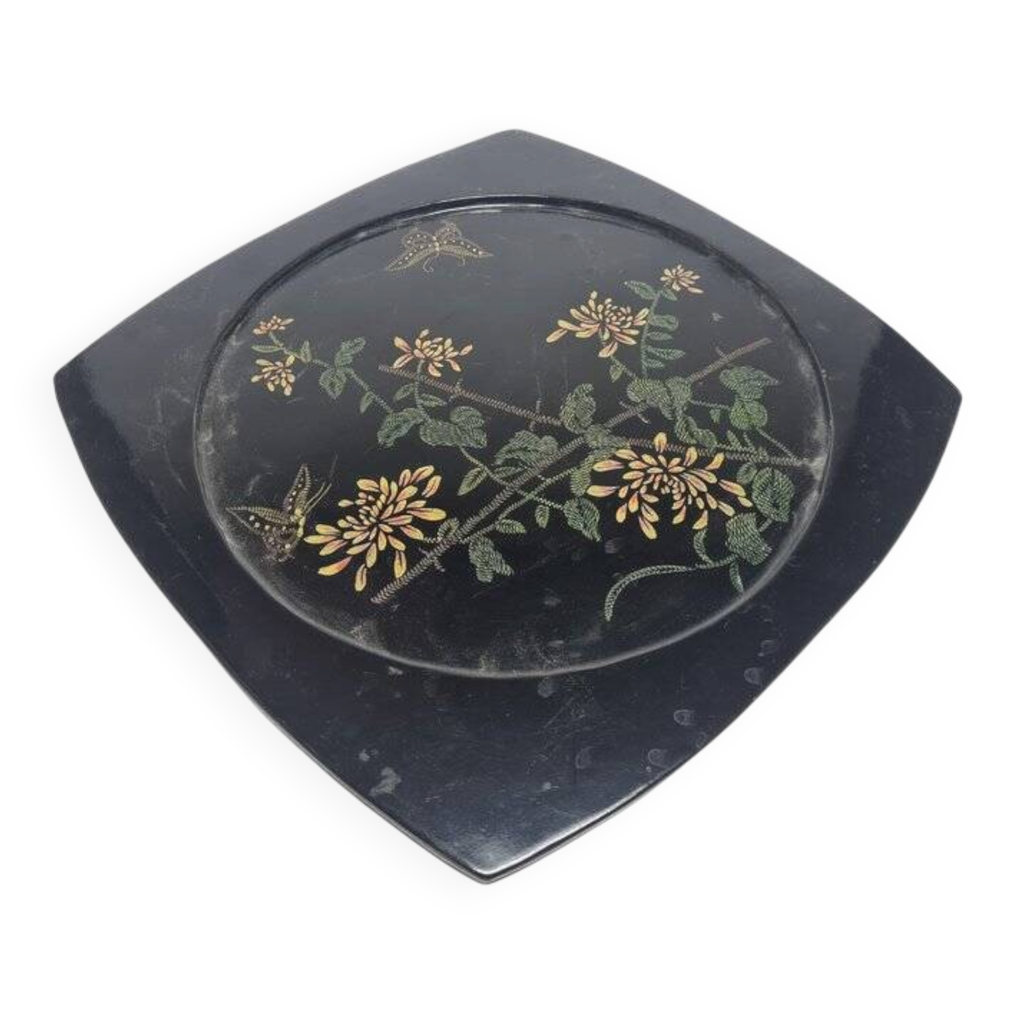 Japanese lacquerware tray, 1950s