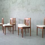 Mid-century teak dining chairs from Vamdrup stolfabrik, 1960s, set of 6