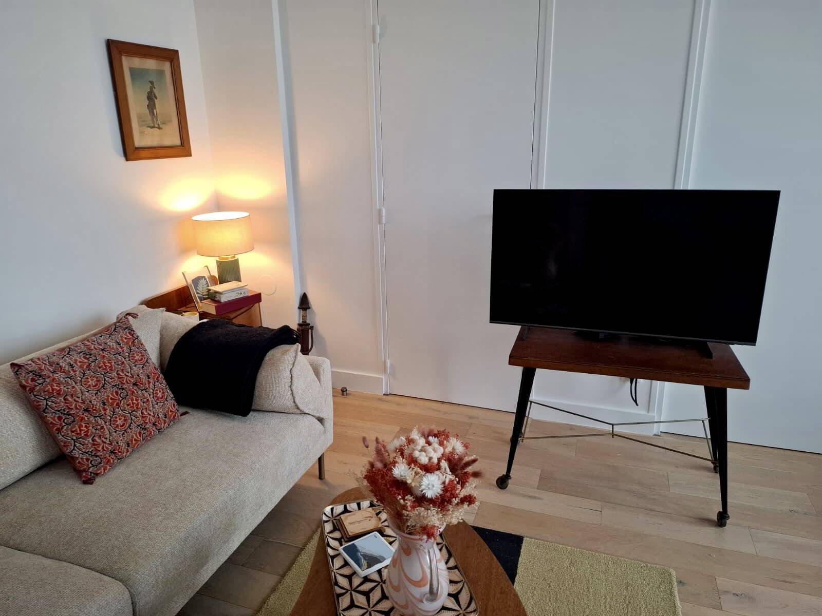 TV unit or side table on wheels