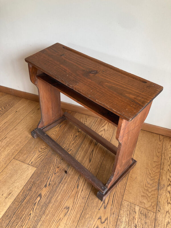 Pupitre ancien écolier