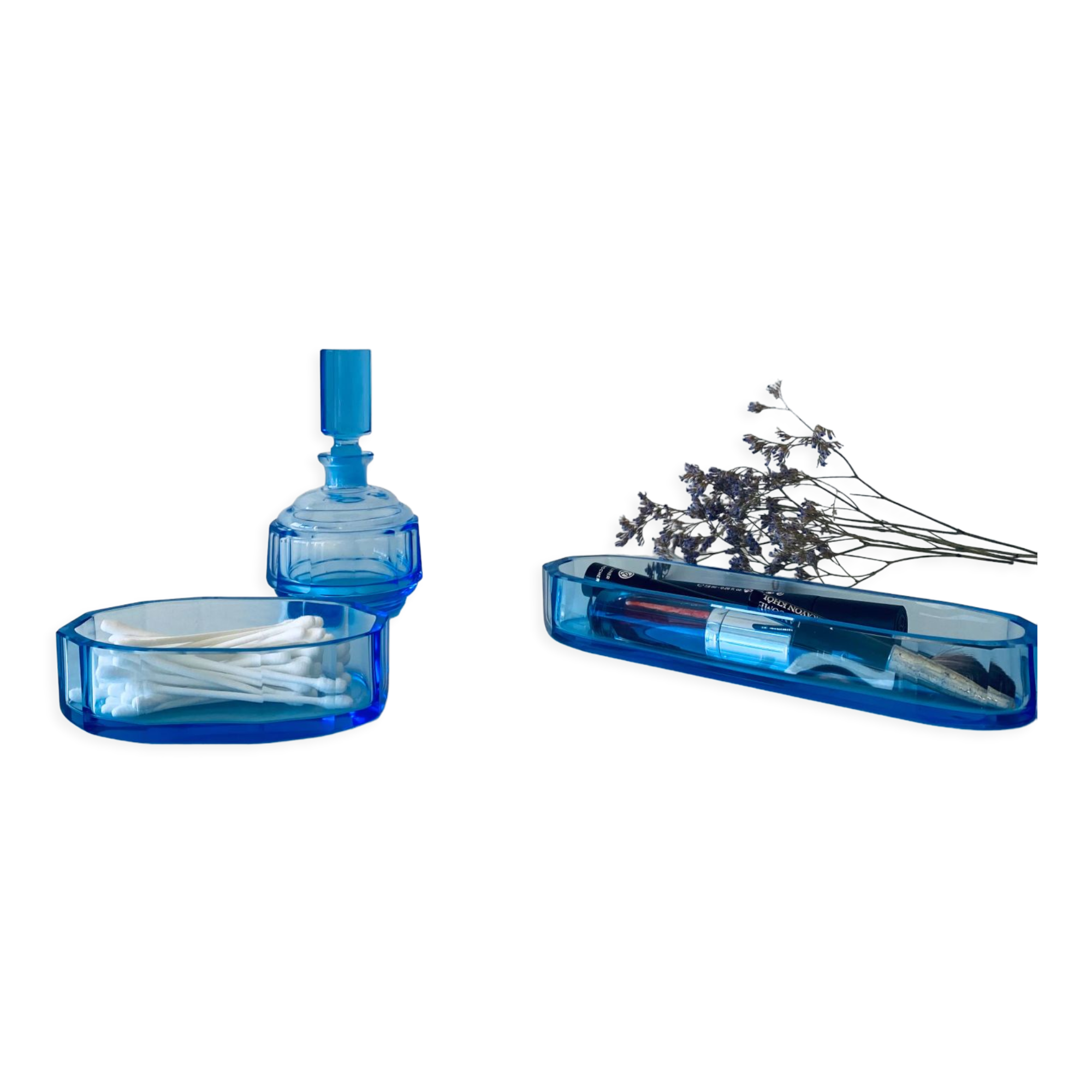 Crystal bathroom kit