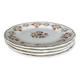 4 assiettes plates Gien Moustiers
