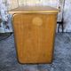 Office style stella metal & wood 3 drawers 70s vintage #a144