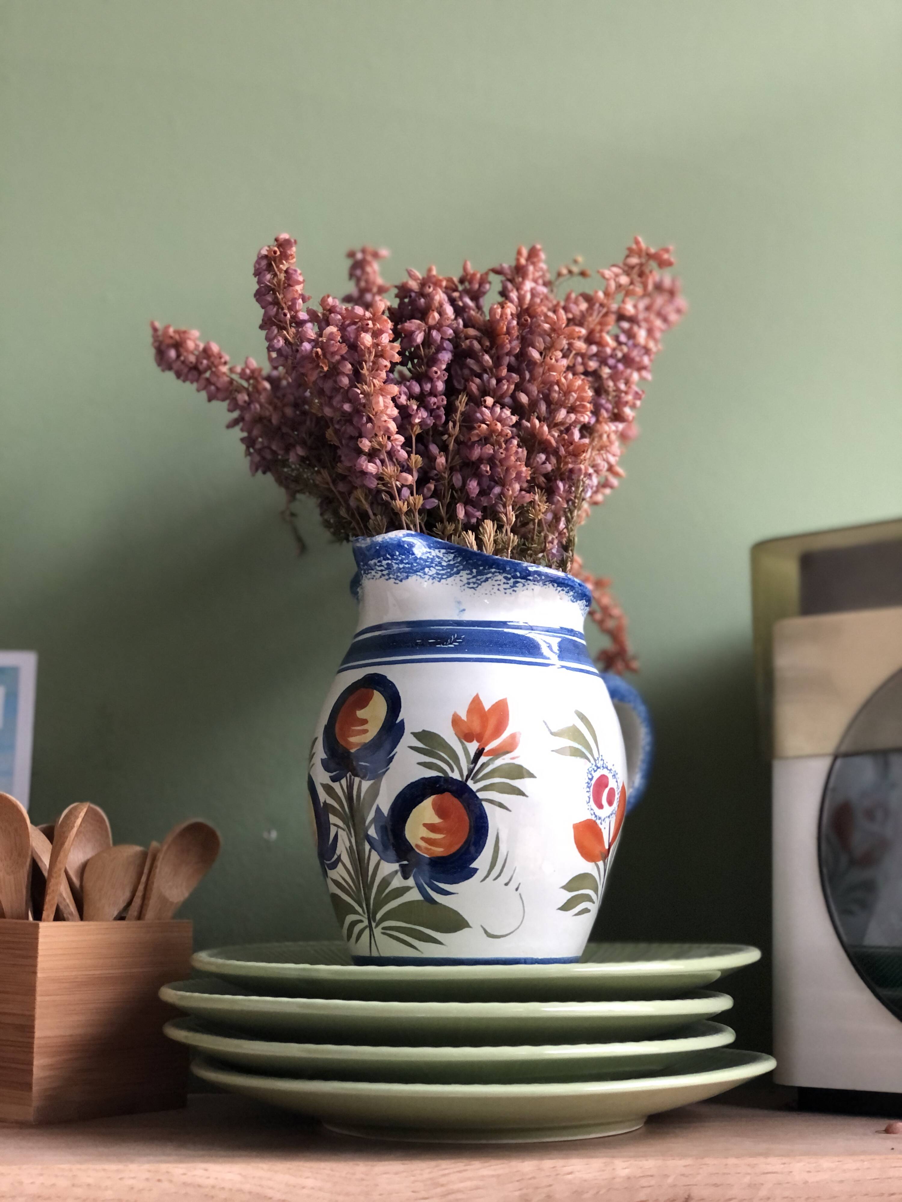 Henriot Quimper small pitcher