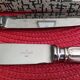 Set of 12 small knives in silver metal and stainless steel from the Ravinet d'Enfer Paris brand