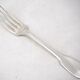 Christofle Cluny, 8 table forks, 20.5 cm, silver-plated metal, excellent condition.