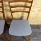 Chaises de salle à manger des années 1960 1970, design danois moderne du milieu du siècle, ensemble de 4.
