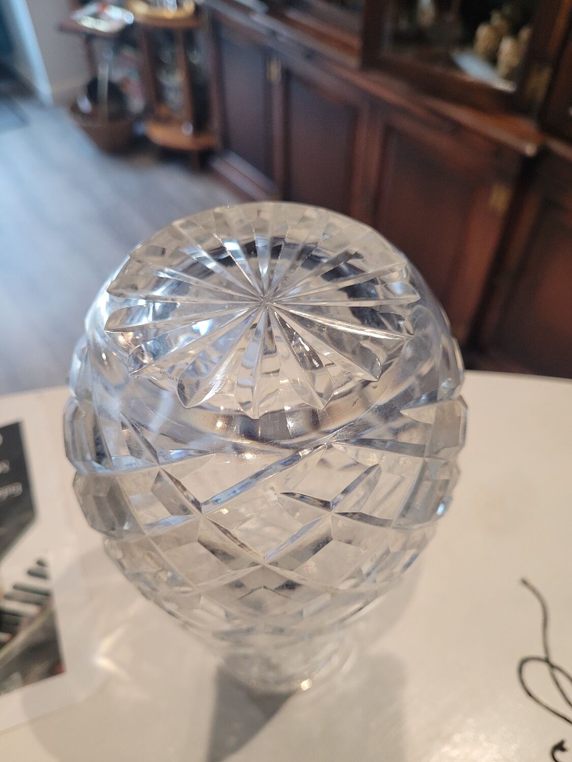 Crystal vase
