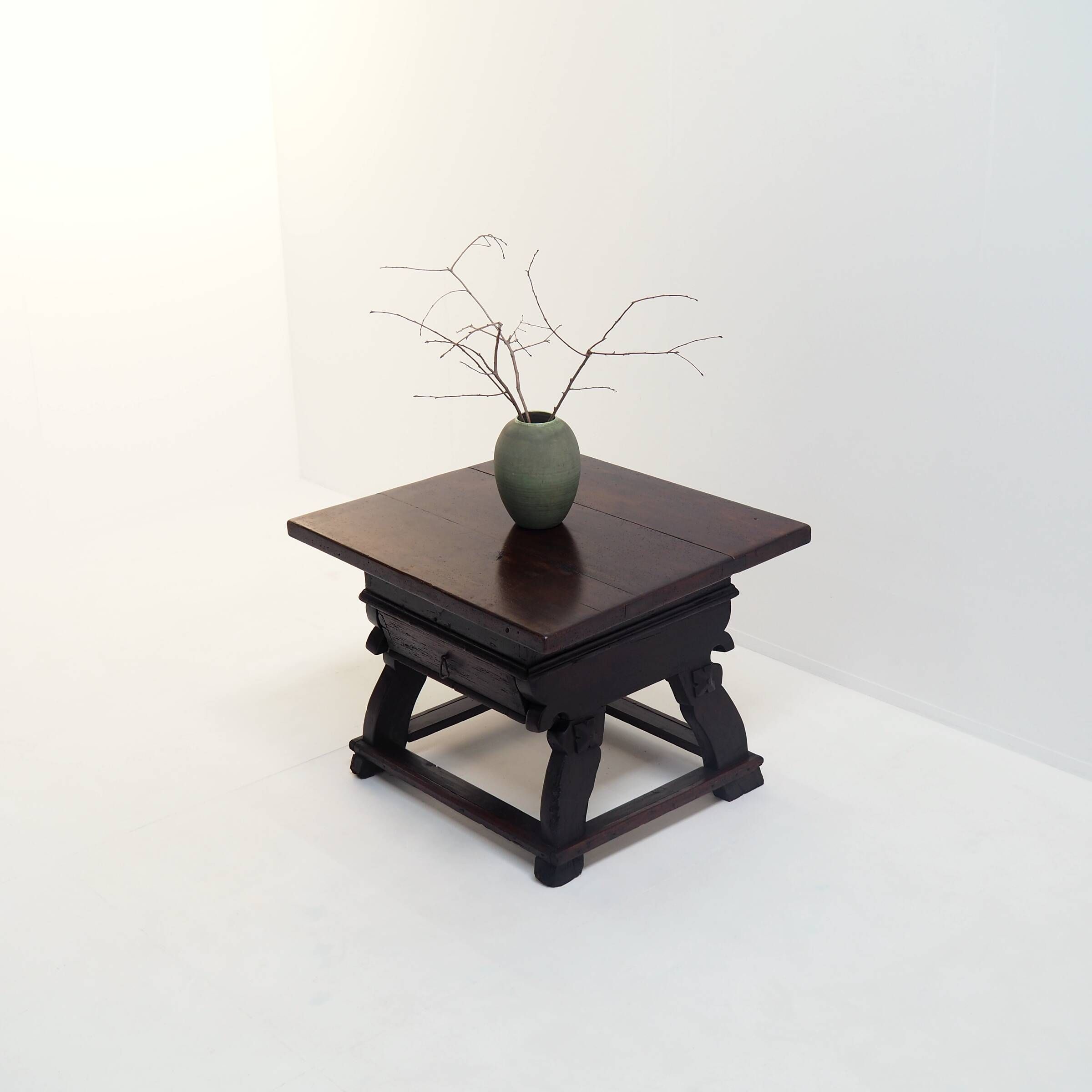 Antique Banker’s Rent Table with Sliding Top, 18th Century