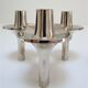 Pair of orion candle holders by fritz nagel and caesar stoffi