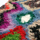 Rug in knots runner corridor Boucharouit - 90x230cm