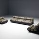 Mid-Century Cylindrical Sofa, Brazil, 1970s