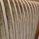 Pair of directoire style armchairs - nobilis fabric