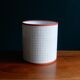 Nepalese paper cylindrical lampshade
