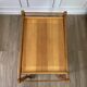 Pine serving trolley