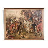 Poster "Battle of Mühldorf" educational grid 1929