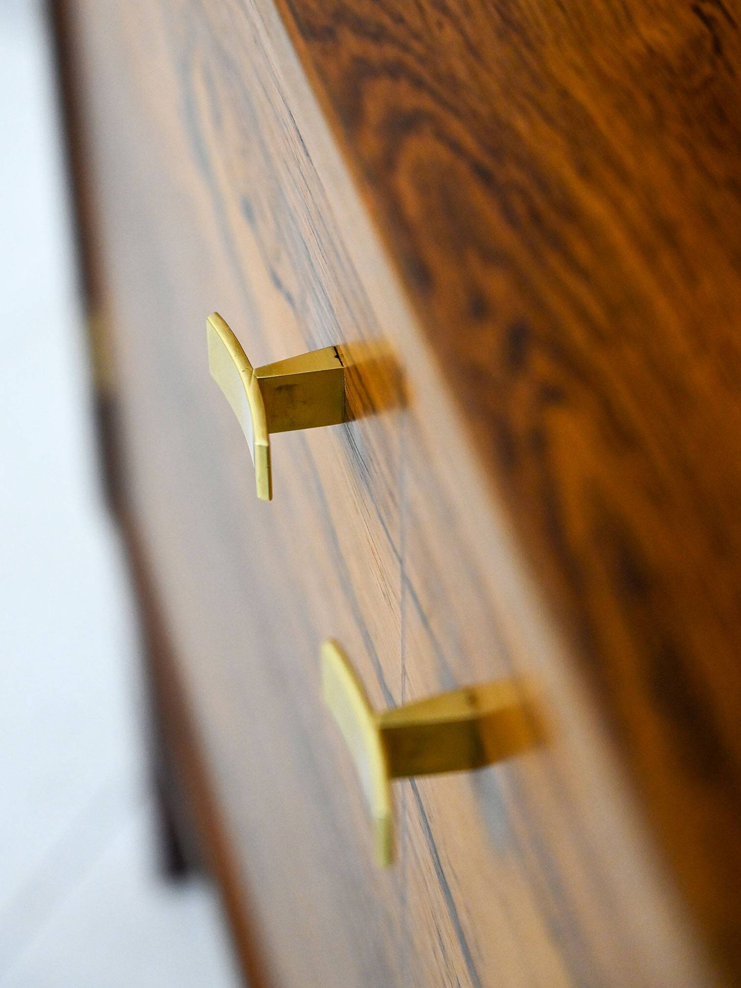 Scandinavian rosewood bookcase