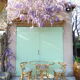 Ensemble table & chaises en rotin