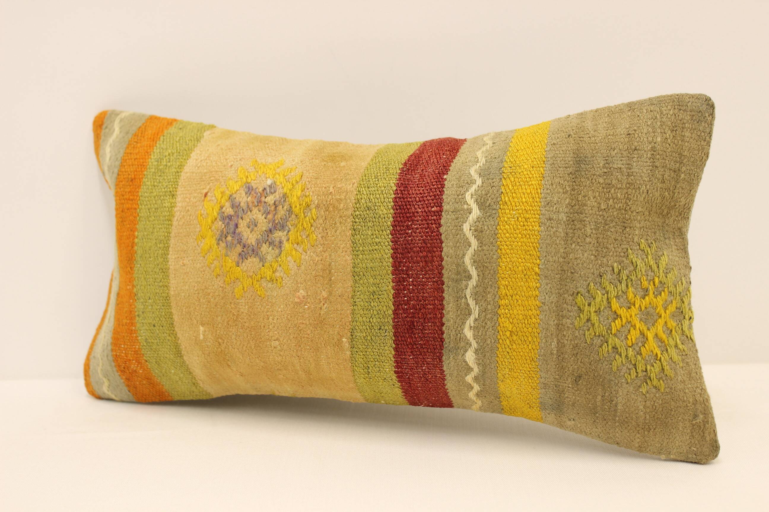 Turkish kilim cushion, 20x40 cm, YK-219