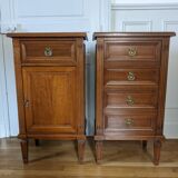 Louis XVI chiffonier and small furniture set