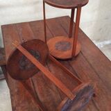 Pair of wooden side tables 1960