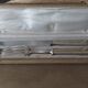Art Deco silver leg meat serving box