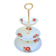 Serviteur presentoir en porcelaine