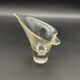 Vintage glass photophore in the shape of a calla lily – a