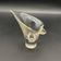 Vintage glass photophore in the shape of a calla lily – a