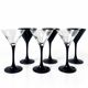 Ensemble de 6 verres à martini vintage Luminarc, France