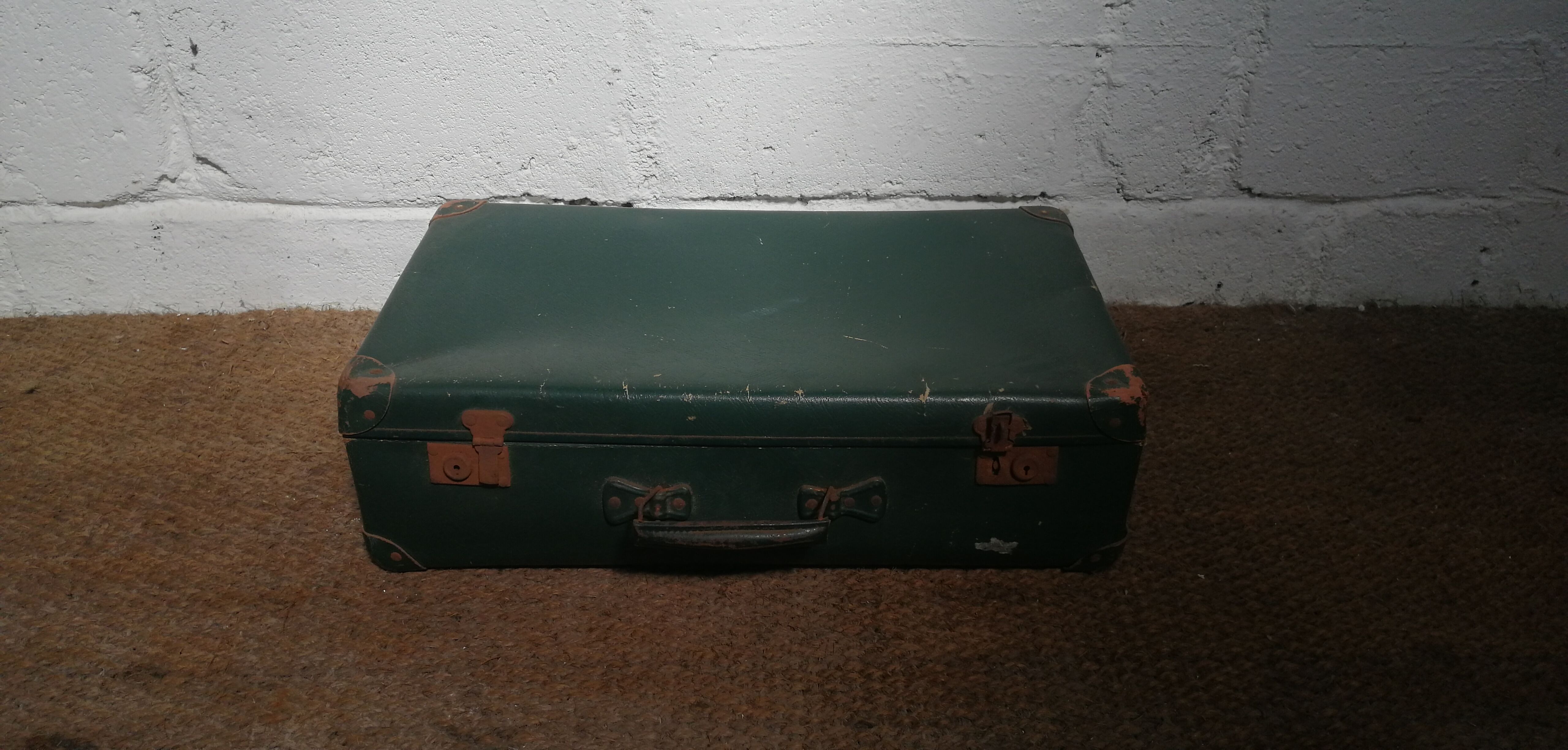 Antique suitcases