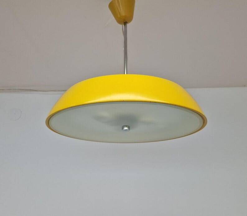 Midcentury Rare UFO Pendant Napako, 1970s