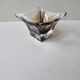 Murano Sommerso transparent brown glass catchall