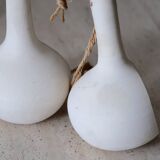 Ceramic pendant lamps by Jacques Lignier, Vallauris, 60s