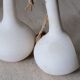 Ceramic pendant lamps by Jacques Lignier, Vallauris, 60s
