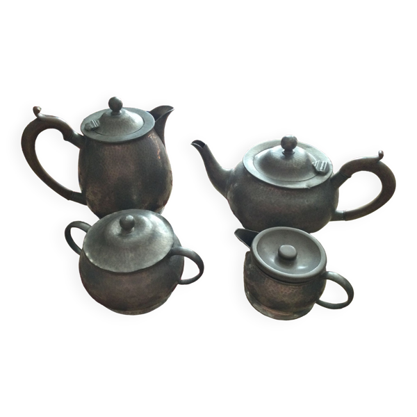 Service à thé et café English Pewter Homeland