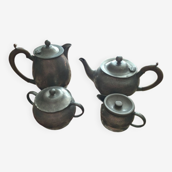 Tea and coffee service English Pewter Homeland