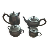 Service à thé et café English Pewter Homeland