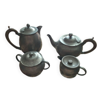 Tea and coffee service English Pewter Homeland